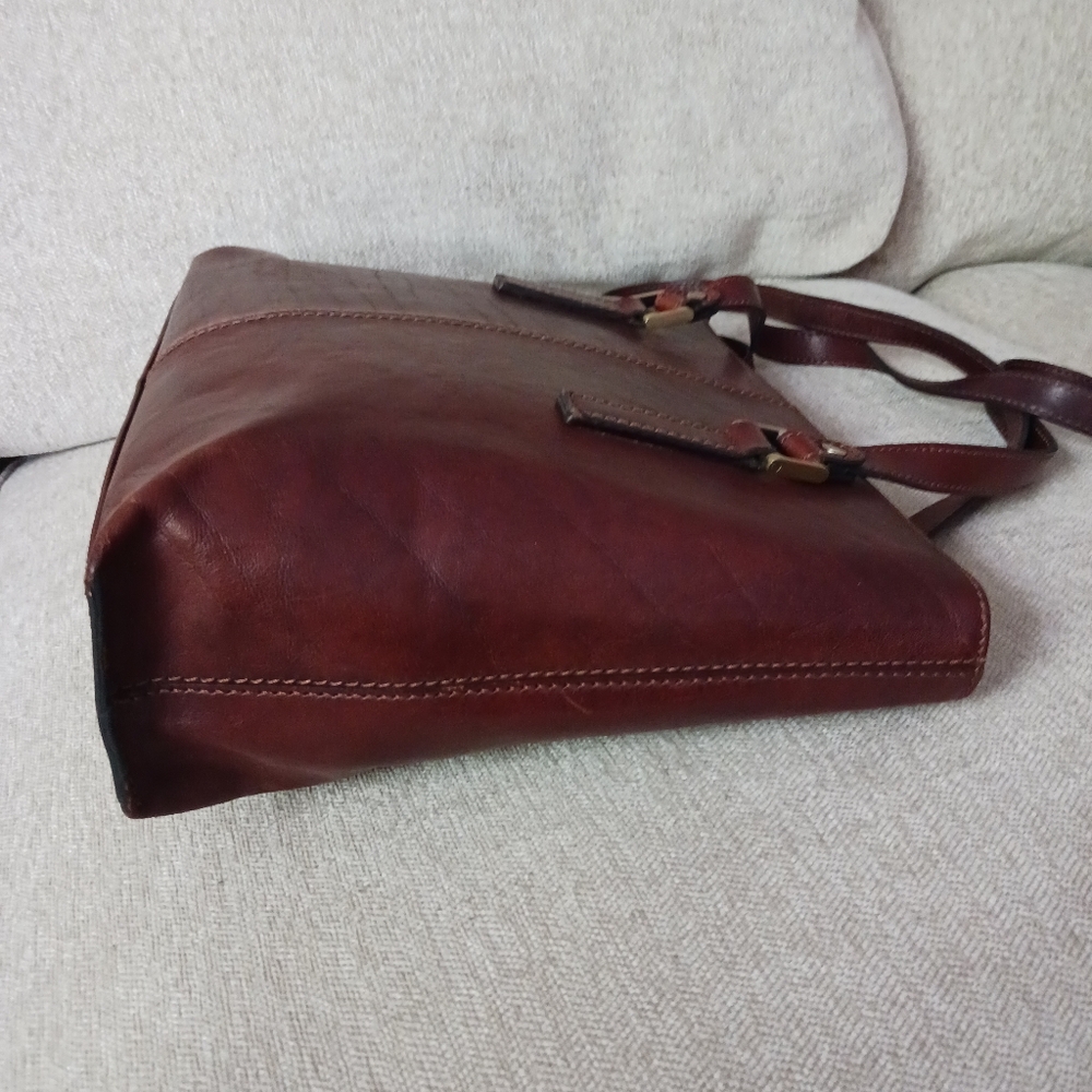 Gianni & Conii cognac leather shoulders bag - Picture 5 of 16